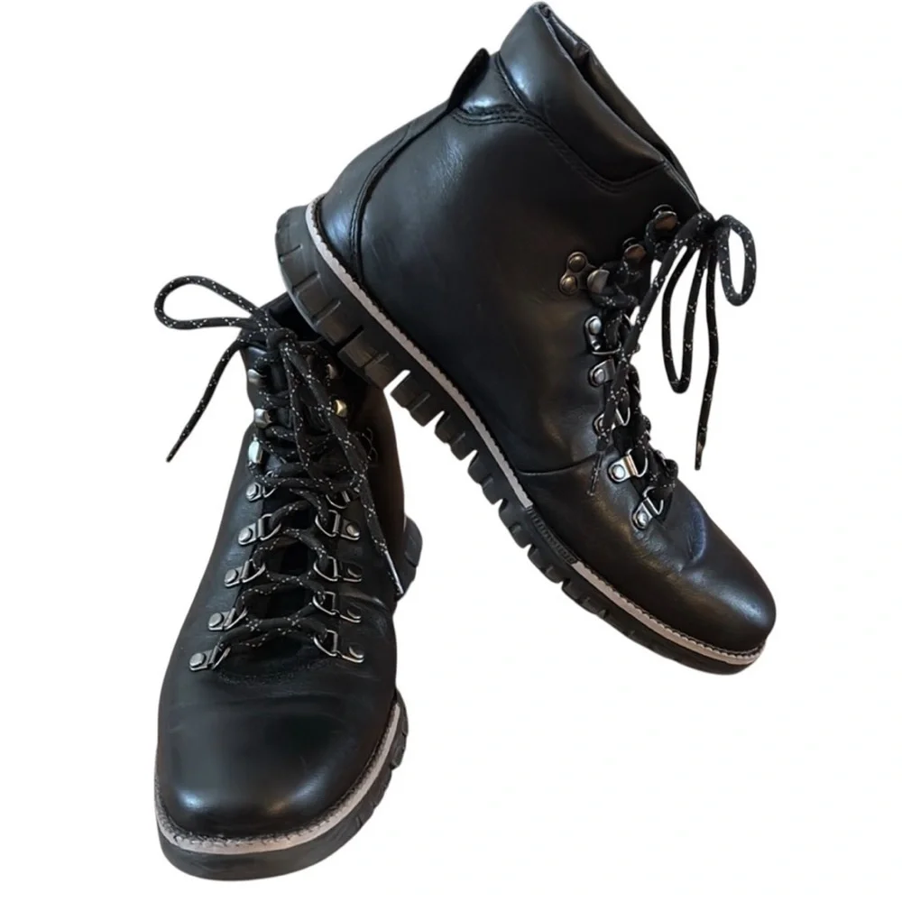 Cole Haan Black Boots ZeroGrand “C26254